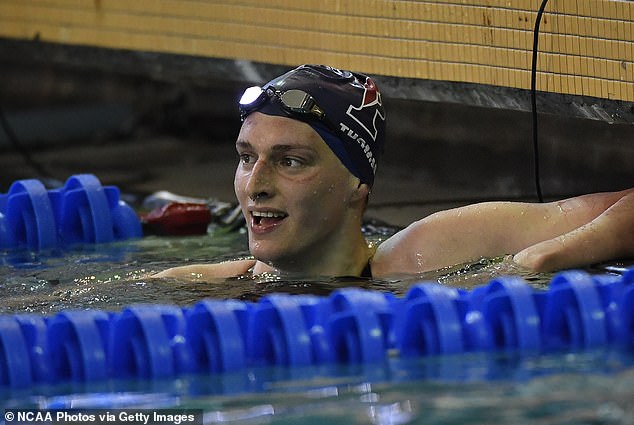 The topic took center stage in 2022 with UPenn swimmer Lia Thomas, pictured, who began competing in women's collegiate swimming 18 months after transition setting records.