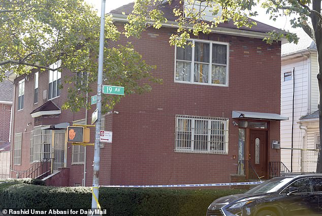 Wu fatally shot Liang at Li's home in Bensonhurst, Brooklyn (pictured) after sneaking in through the back door and waiting for the couple.