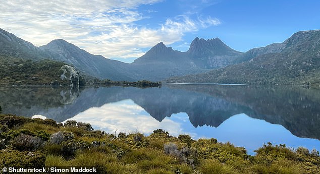 Robert revealed his two favorite holiday spots in Australia. The 20-year-old said he likes to go to Far North Queensland or Tasmania to relax. Pictured is Cradle Mountain