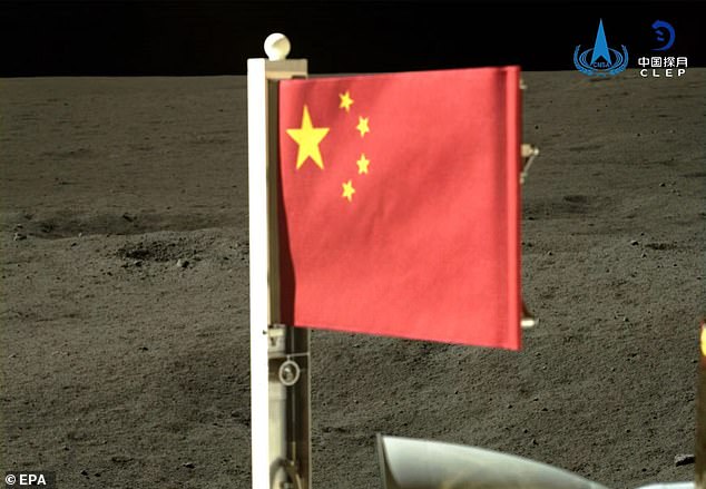 During the mission, Chang'e-6 also flew a Chinese flag made of basalt volcanic rock fibers that could last on the moon for 10,000 years.