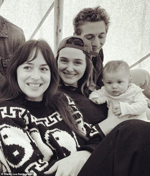 Dakota is godmother to Jeremy and Addison's two daughters, Ezer, five, and Dolores, three.