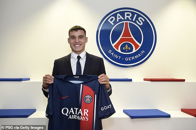 Ugarte, a Uruguayan international, signed for PSG last summer from Sporting CP for £52m.