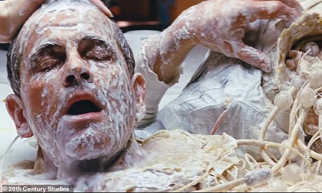 In science fiction movies like Alien, humanoid robots are so realistic that it's almost impossible to tell them apart from a real human, at least until you see their insides. In the photo, Ian Holm as Ash in 'Alien' (1979)