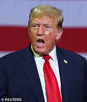 Donald Trump at a campaign event in Philadelphia on June 22