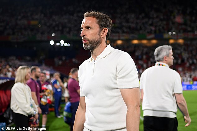 Southgate insisted after the game that his team had 