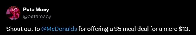 1719365041 79 Fury over McDonalds new 5 meal deal costing way more