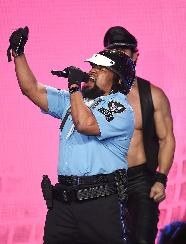 Karen Willis, manager and wife of lead singer and Village People co-founder Victor Willis (pictured), says Disney prevented her from helping in the sound booth at the 2018 show.