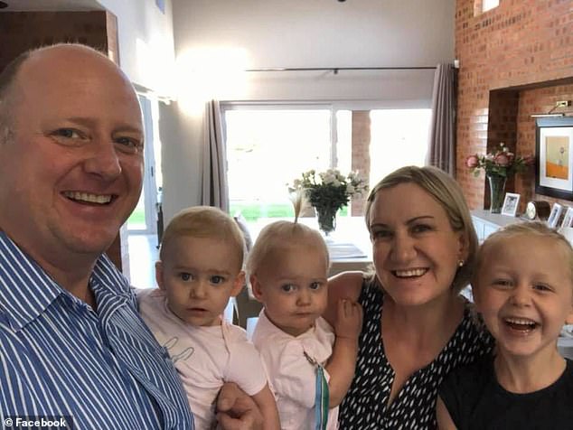 Dickason and her husband had moved to New Zealand from South Africa just days before the murders, seeking a more stable lifestyle for their family (pictured).