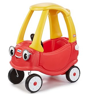 $99 Little Tikes Cozy Coupe pictured