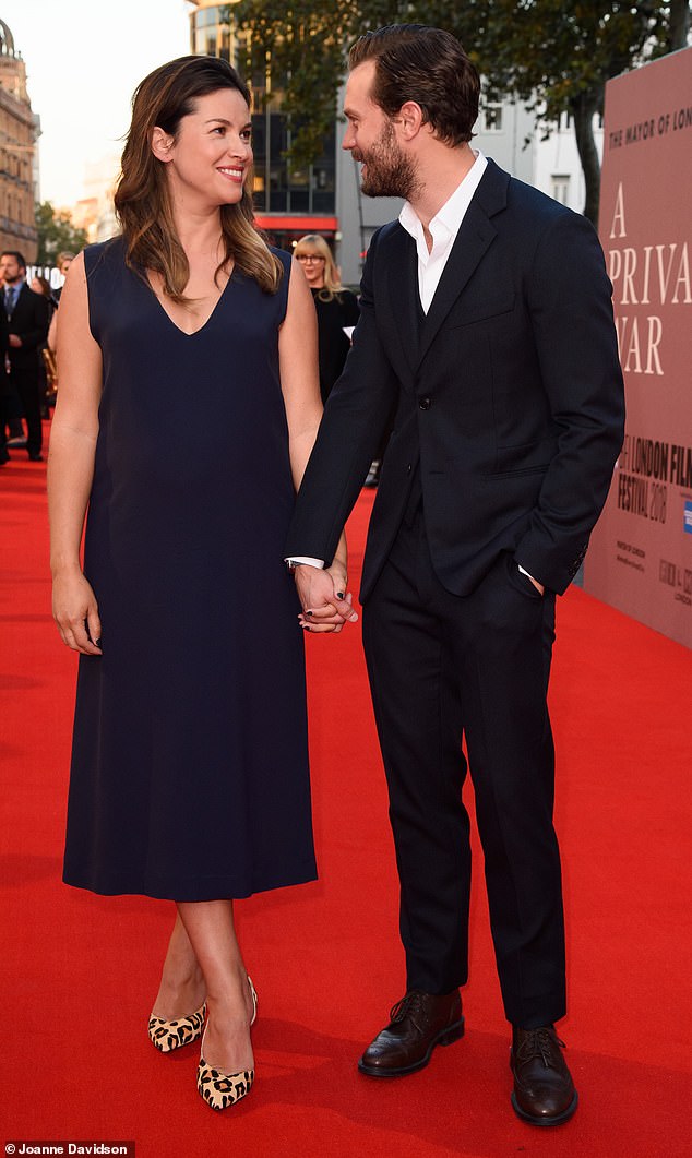 In a touching tribute, Jamie admitted that The Beach Boys' Forever would top the list because it reminds him of his wife, musician Amelia Warner (seen together in 2018).