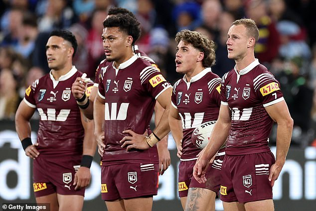 Queensland players were left stunned after NSW took a 28-0 first half lead.