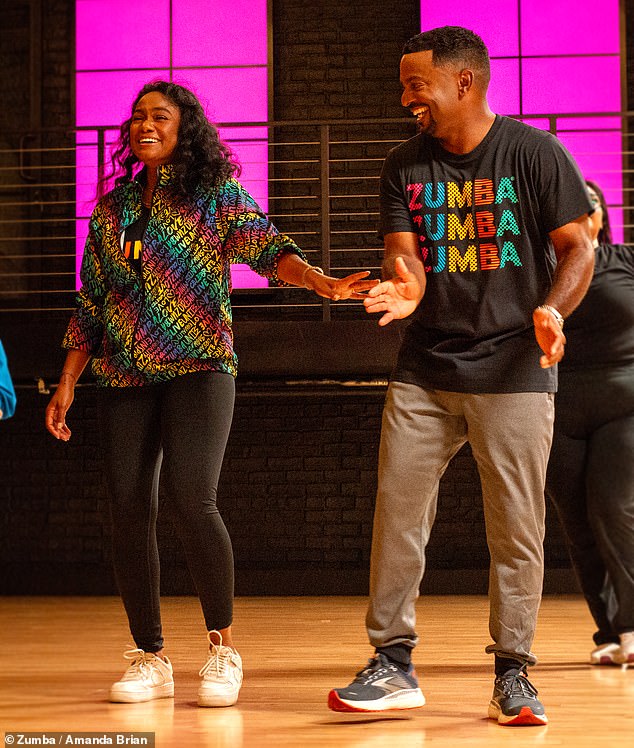 Alfonso and Tatyana, the iconic '90s comedy sibling duo, brought their A-game to a Zumba class in North Hollywood.