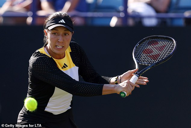 Pegula, 30, was the second favorite at Eastbourne and had just won the grass title in Berlin. His form was red hot.