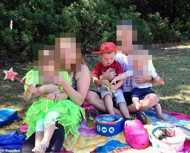 William Tyrrell (pictured with his biological parents and older sister) was removed from her care and placed with foster parents before he disappeared.