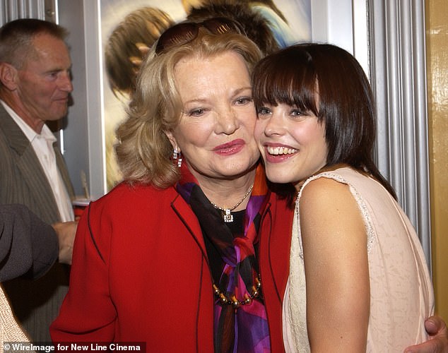 Although it had a decades-long run, Rowlands' (left) portrayal of Old Allie, Rachel McAdams' (right) older version of the character, made the film a love story for the ages. She now faces the same battle that her character faced. (Pictured: Gena Rowlands and Rachel McAdams during "The notebook" Premiere at the Mann Village Theater)