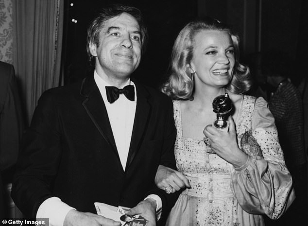 Many of her best performances were in collaboration with her husband, the actor and director John Cassavetes (left), who died in 1989, notably A Woman Under the Influence (1974) and Gloria (1980).