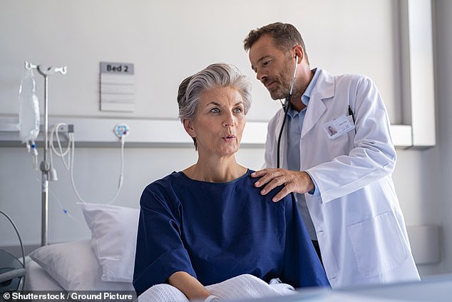 For the first time, research has revealed the number of Britons who unknowingly suffer from the disease, which can increase the chances of heart attack and stroke (file photo)