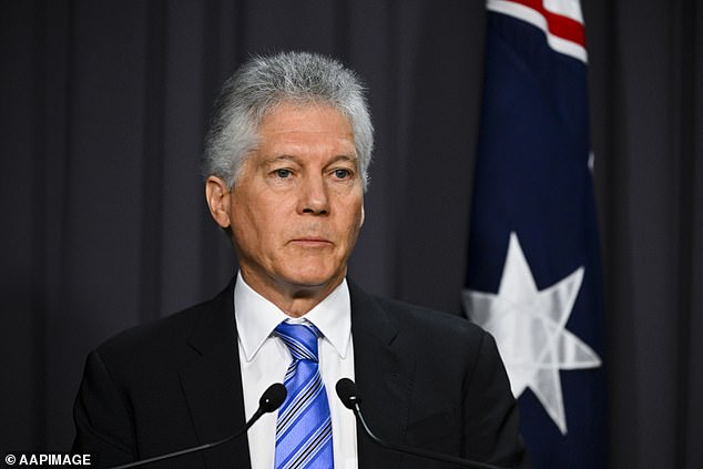 Former Labor Minister, now British High Commissioner, Stephen Smith (pictured) accompanied Assange on his return flight.