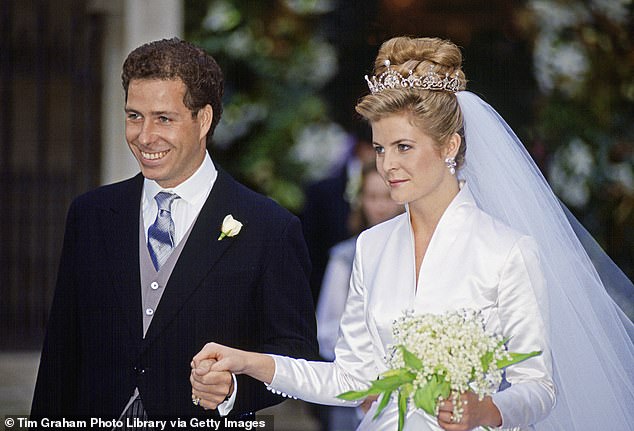 Serena Stanhope also wore it in 1993, when she married David Armstrong-Jones, Viscount Linley, who is Margaret's son.