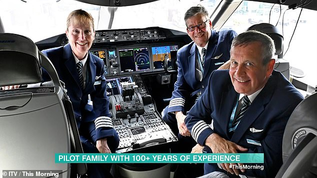 The trio have worked together for TUI for 100 years. To commemorate the occasion, they flew together to Cancun.