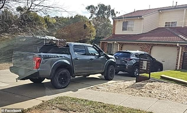 Some argued that pedestrians could still walk around the car (pictured), but many said it was difficult for people with baby strollers and people in wheelchairs.