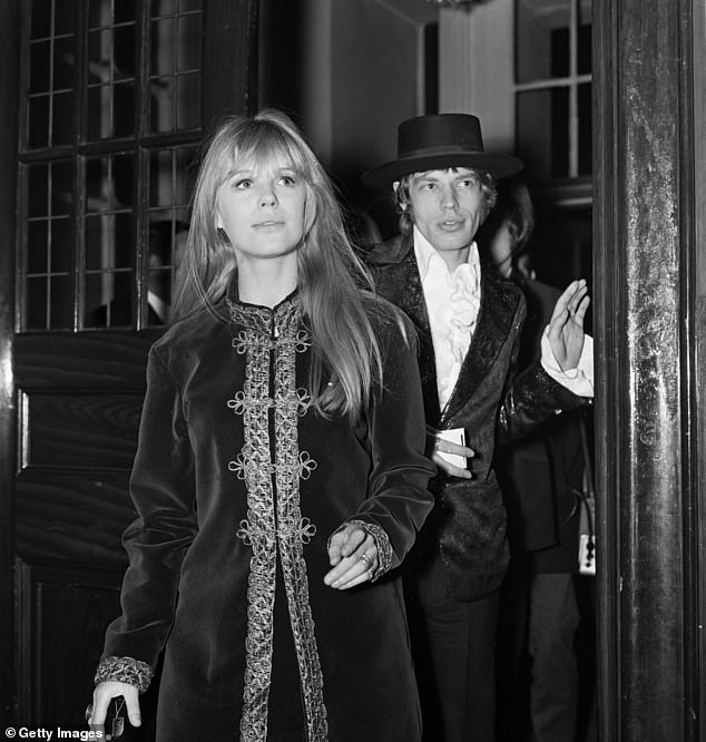 Jagger's ex-girlfriend (pictured with him in 1967) praised the 