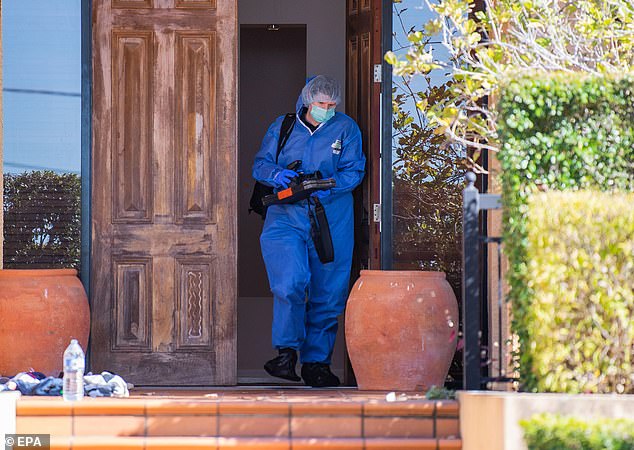 The scene found by police at the property was described as a 