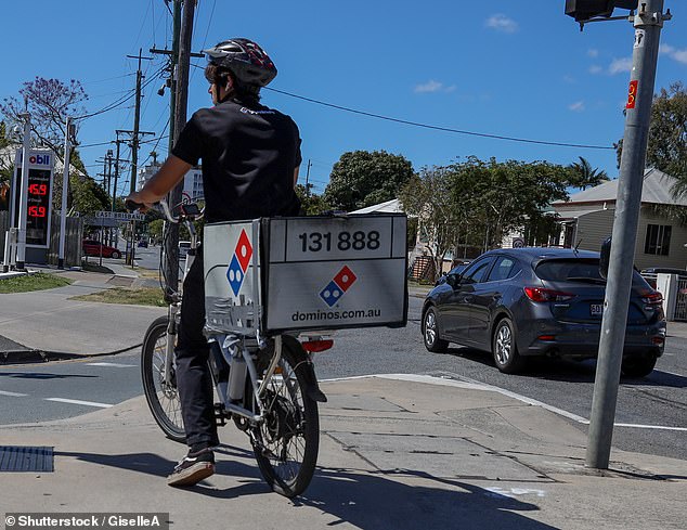 Domino's customers pay almost double for the convenience of having hot pizzas delivered to their homes