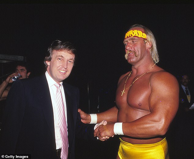 Hogan has crossed paths with Trump on many occasions, including at Wrestlemania 6 in 1987.