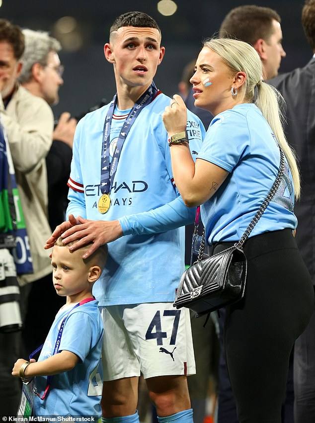 A source told Mail Sport that his family and girlfriend Cooke have been a constant pillar of support for Foden.