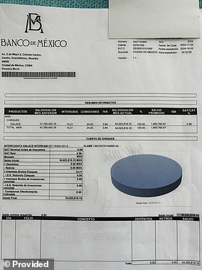 Scammers use forged bank statements that look authentic.