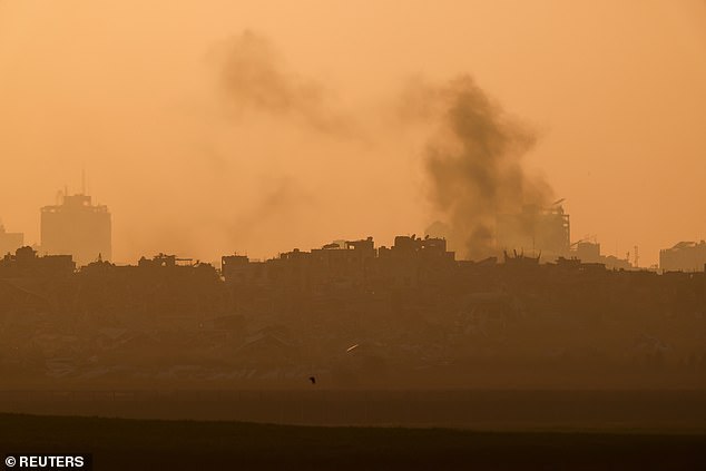 Israel launched the war on Gaza after Hamas's Oct. 7 attack, in which militants stormed into southern Israel and killed some 1,200 people, mostly civilians.