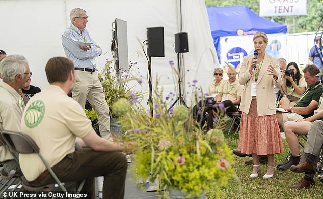 The Duchess is passionate about British food production and is heavily involved in a range of agricultural activities.