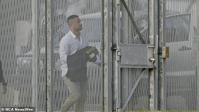 Hayne (pictured leaving jail earlier this month) spent more than a year behind bars after a jury found him guilty in a verdict that has since been overturned on appeal.