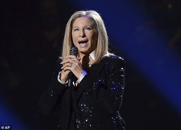 Celebrities including Barbra Streisand (pictured), John Cusack, Mark Hamil and Stephen King vented their frustrations online as the debate unfolded.