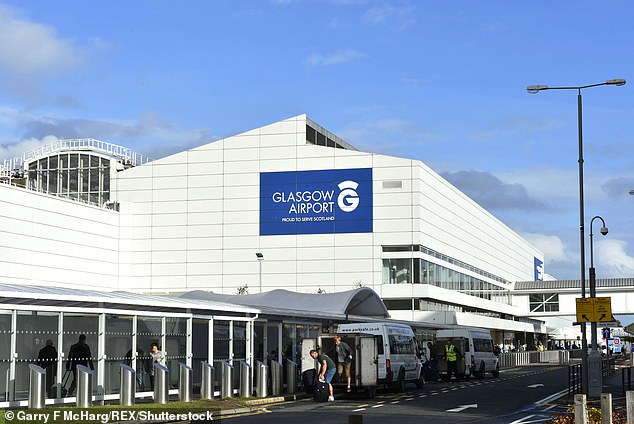 Flights from Glasgow and Edinburgh airports were canceled at short notice by the airline