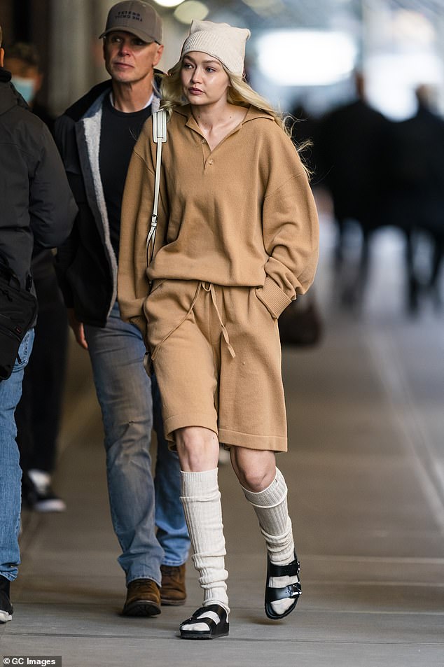 While socks and sandals were once considered a fashion mistake, young and trendy celebrities like Gigi Hadid have championed the trend.