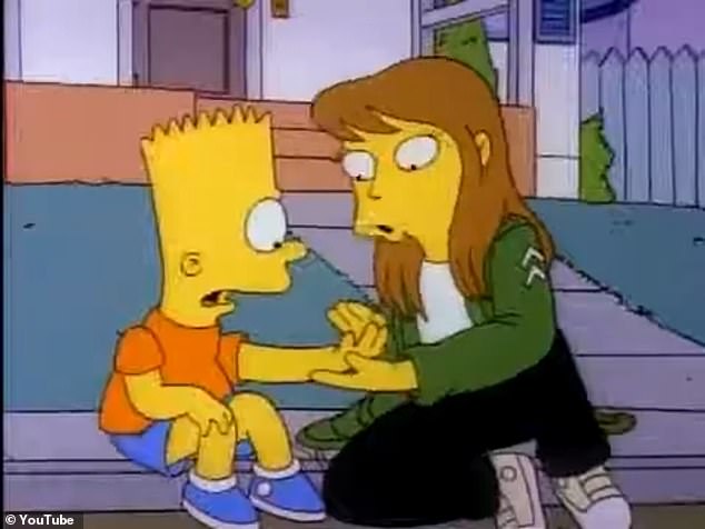 X users noticed that Hawk Tuah's technique is similar to the one used by Laura, a Simpsons character that Bart had a crush on during a season 4 episode.