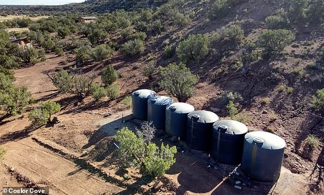 Water storage tanks have already been brought in for community use.