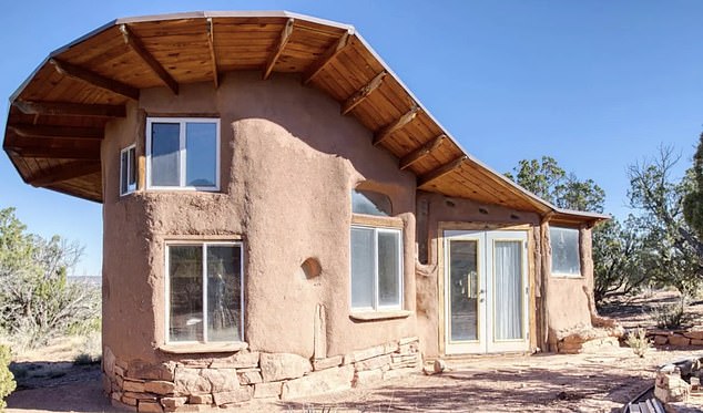 Visitors can stay in this cabin while on site.