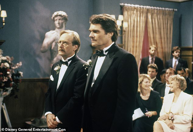 Mull and Fred Willard's characters got married on Roseanne