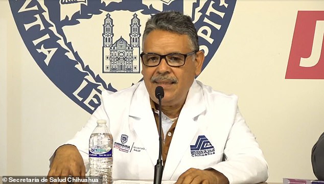 The deputy director of the Ministry of Health of the state of Chihuahua, Gumaro Barrios, held a press conference this Tuesday to address the danger of tick bites.