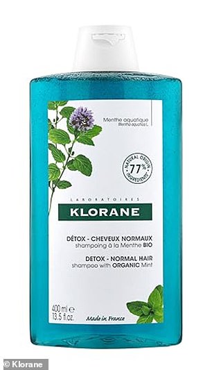 But Sellers highly recommends both the dry shampoo and the detox shampoo from Klorane.