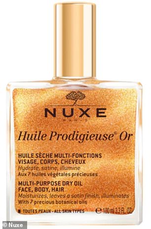 Nuxe oil is a brilliant body oil.