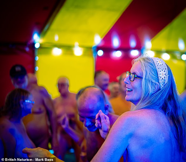 Nudefest takes place in Somerset on a sprawling campsite. It is attended by around 700 people from the UK and abroad.