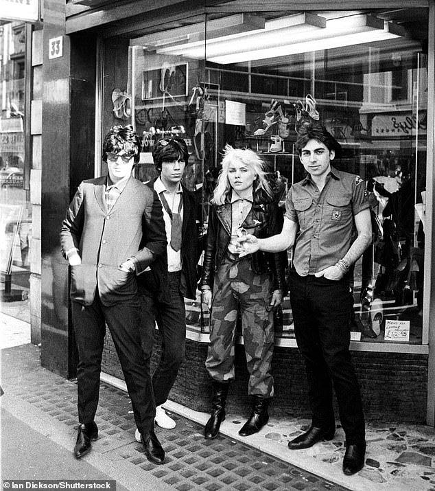 Blondie's biggest hits included Call Me, The Tide is High and Rapture.