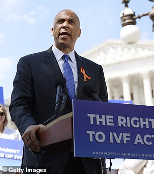 Senator Cory Booker of New Jersey