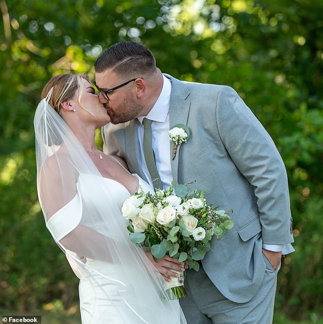 The two officers were married in a ceremony last September, and Rennhack had been getting her nails done for a fellow officer's wedding that night.