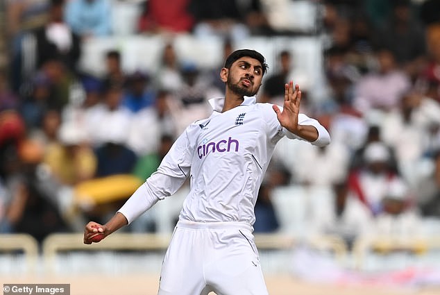 Shoaib Bashir (pictured) has retained the confidence of the selectors despite a difficult season that has seen him go out on loan.