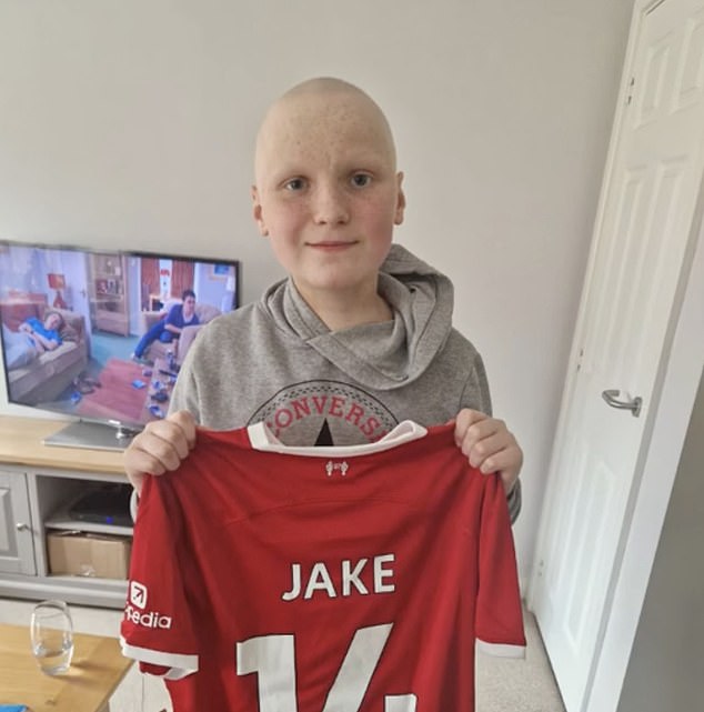 Jake died on April 26 and his mother says his funeral went just as planned